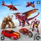 Enjoy Tree robot car games and flying dragon robot transforming games that are enclosing with Futuristic robot battle having all the thrill of air jet car robot games