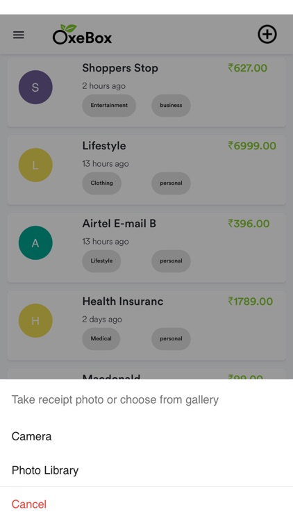 OxeBox - Encash your Receipts screenshot-3