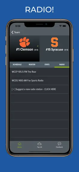 Game screenshot Clemson Football Schedules apk
