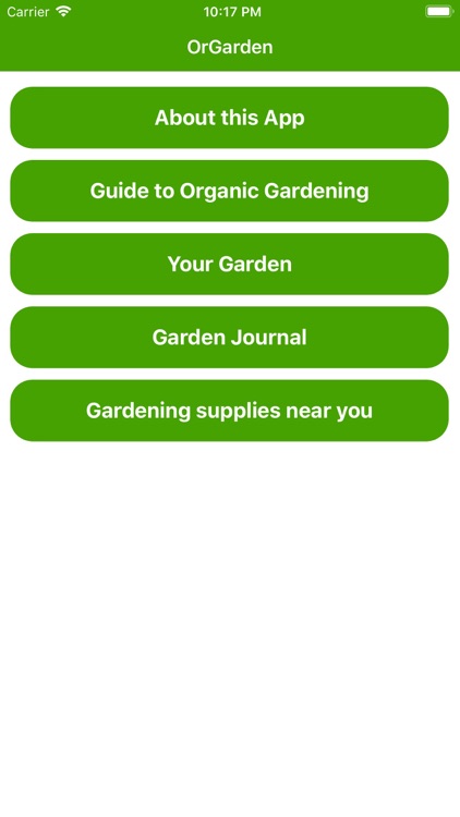 OrGarden: Organic Gardening