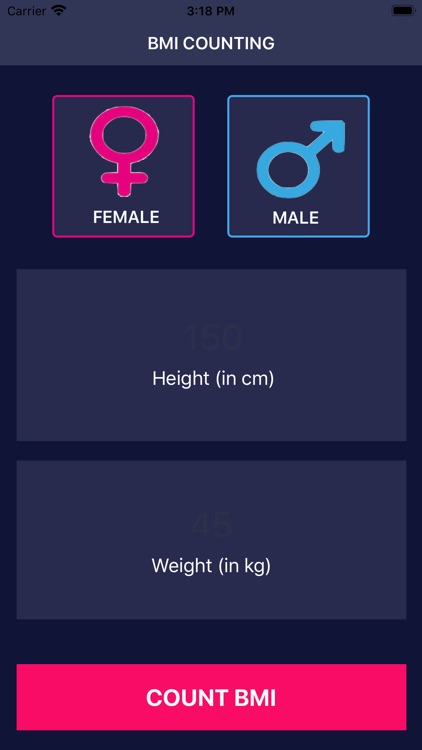 BMI COUNTING