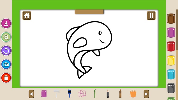 Kids Coloring and Drawing Book screenshot-4