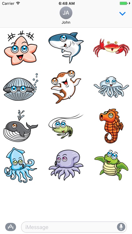 Sticker Me: Cool Sea Animal