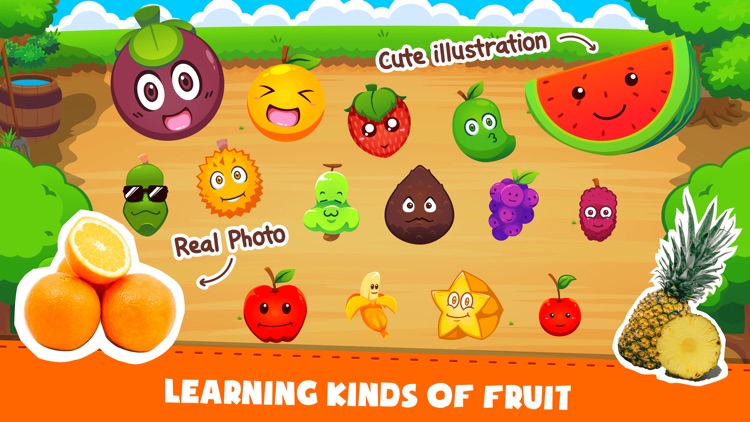 Learn Fruits with Marbel