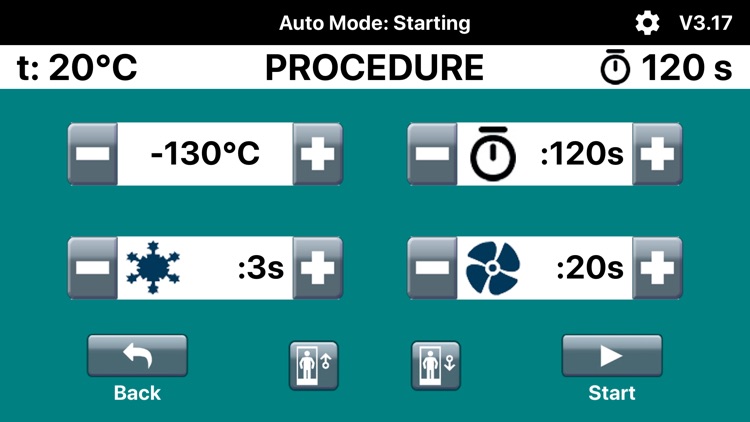 Cryosauna Remote Control screenshot-3