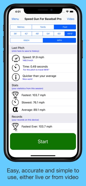 Speed Gun for Baseball(圖2)-速報App