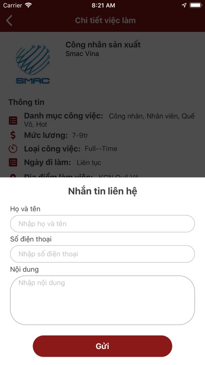 Việc làm Bắc Ninh