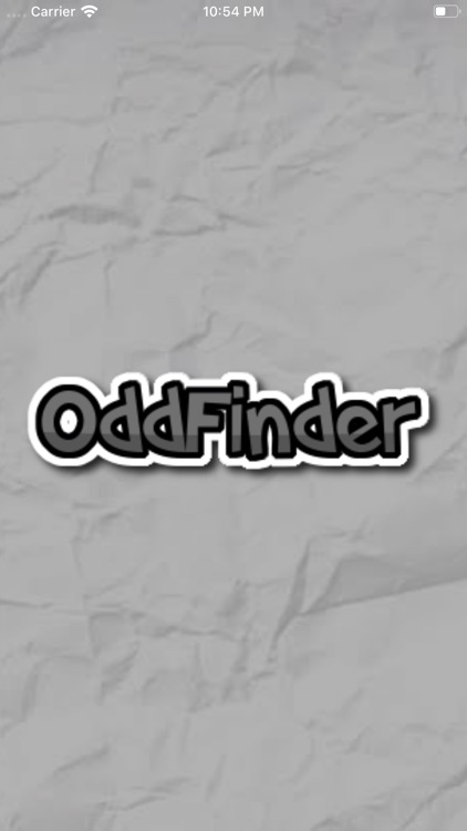 OddFinder