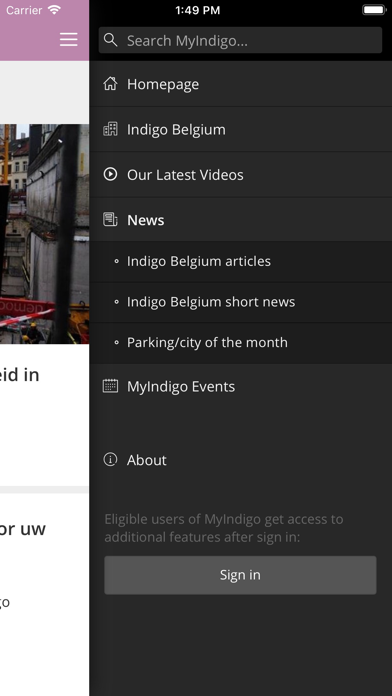 MyIndigo screenshot 2