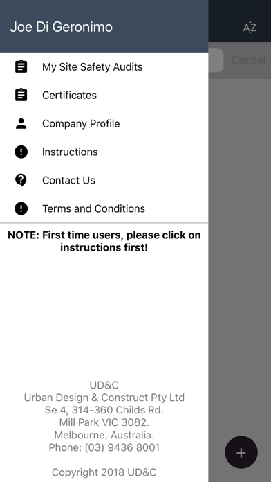 Site Safety Audit screenshot 2