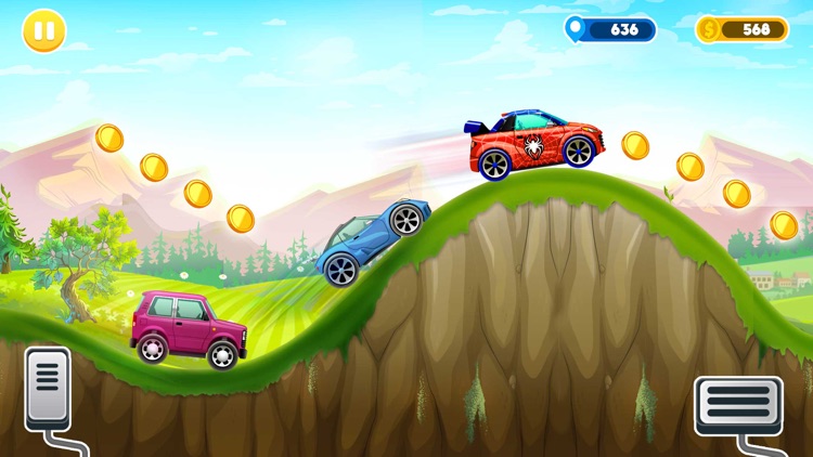 Car Uphill Racing Game