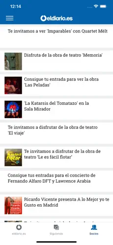 Screenshot 4 eldiario.es iphone