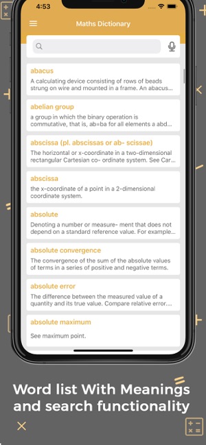 Maths Dictionary Offline(圖2)-速報App
