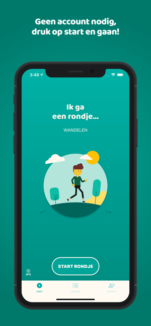 Rondje GPS Wandelen en Fietsen