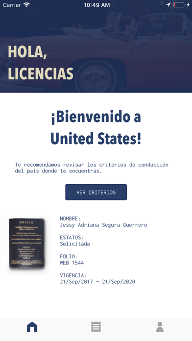 Licencias Internacionales screenshot 3