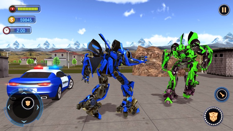 Fighting Robot - Car Chase 21 screenshot-3