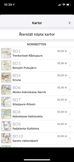 Mountain Map Sweden(圖4)-速報App