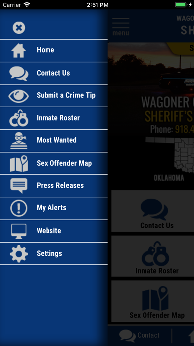 Wagoner County OK Sheriff screenshot 2