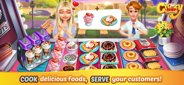 Crazy Chef Cooking Game