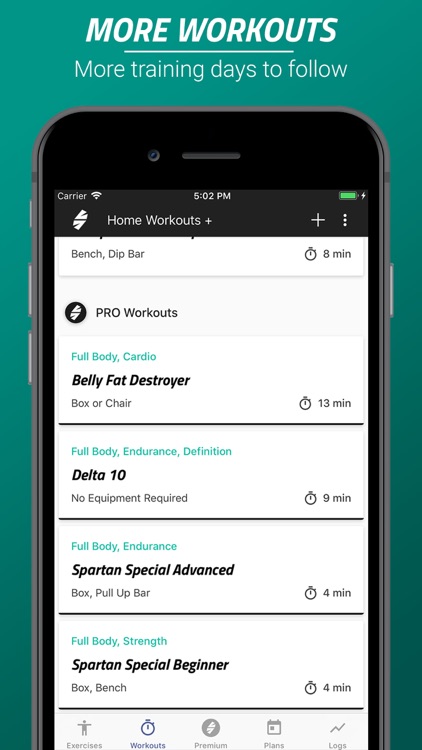 Spartan Home Workouts - Pro screenshot-3