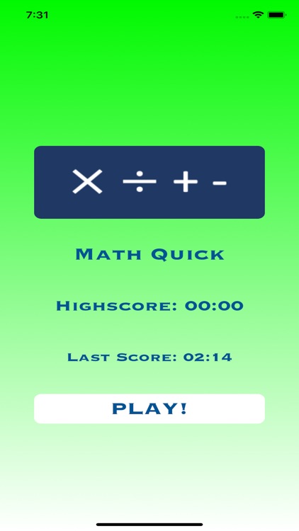 Math Multi Quick