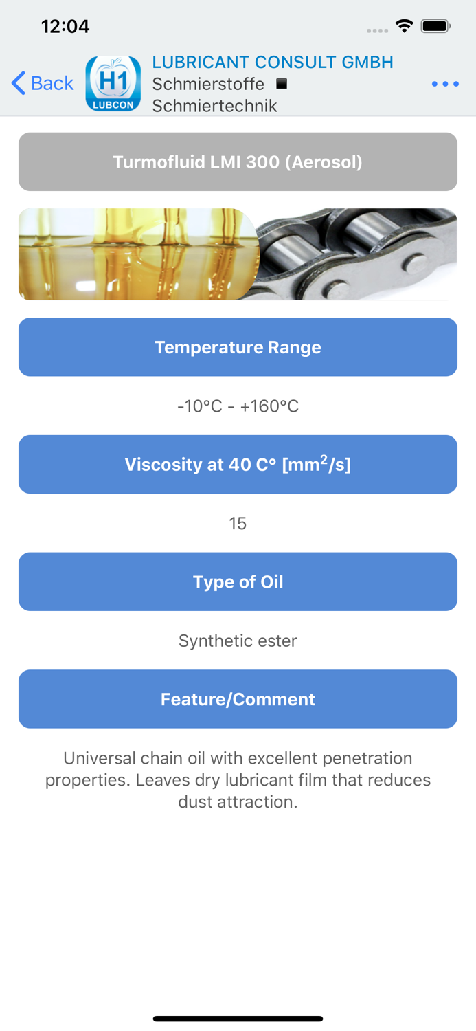 Lubcon H1 Consultant