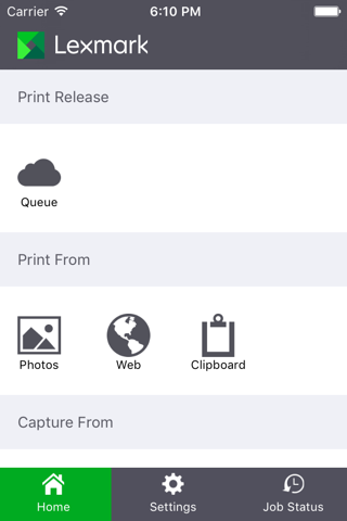 Lexmark Mobile Print screenshot 2