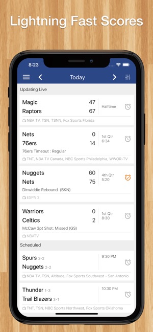 Basketball Schedules for NBA(圖1)-速報App