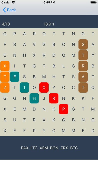 Crypto Word Search - Find Coin screenshot 4