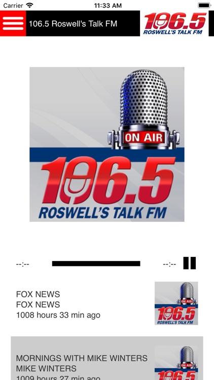 106.5 Roswell's Talk FM