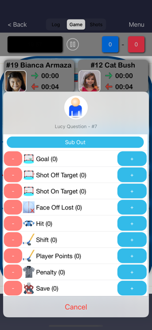 Hockey Stat Recorder 3000(圖4)-速報App