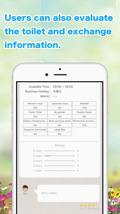 Toilet information map screenshot-5