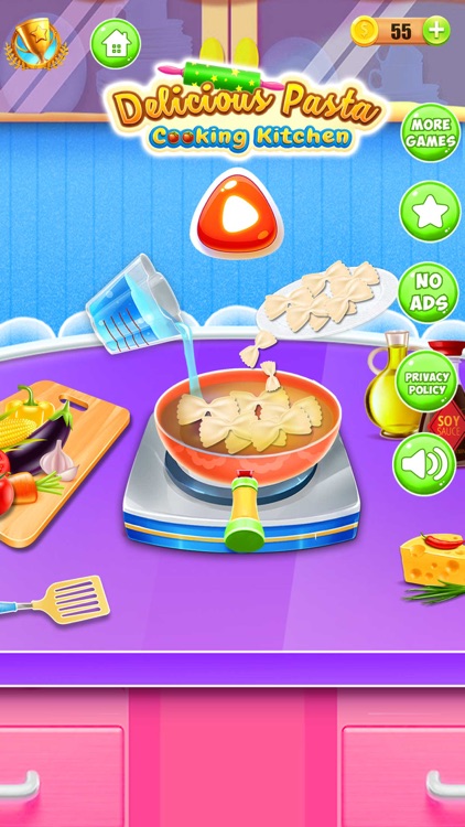 preparing pasta cooking games::Appstore for Android