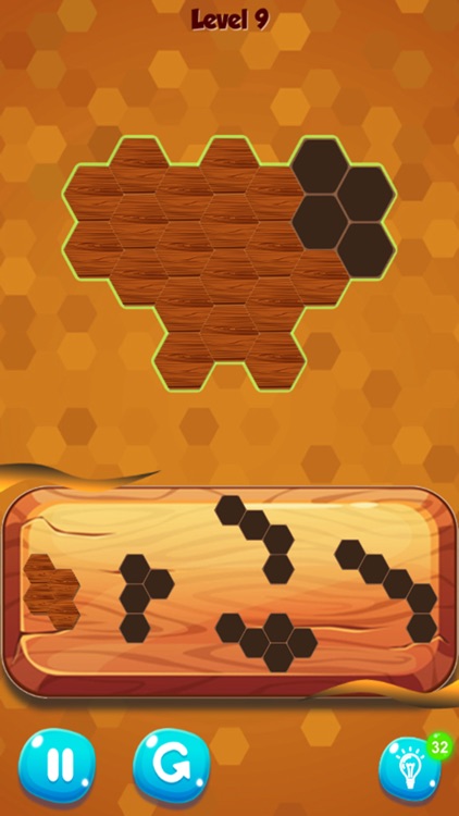 Hexa Woody Block Puzzle