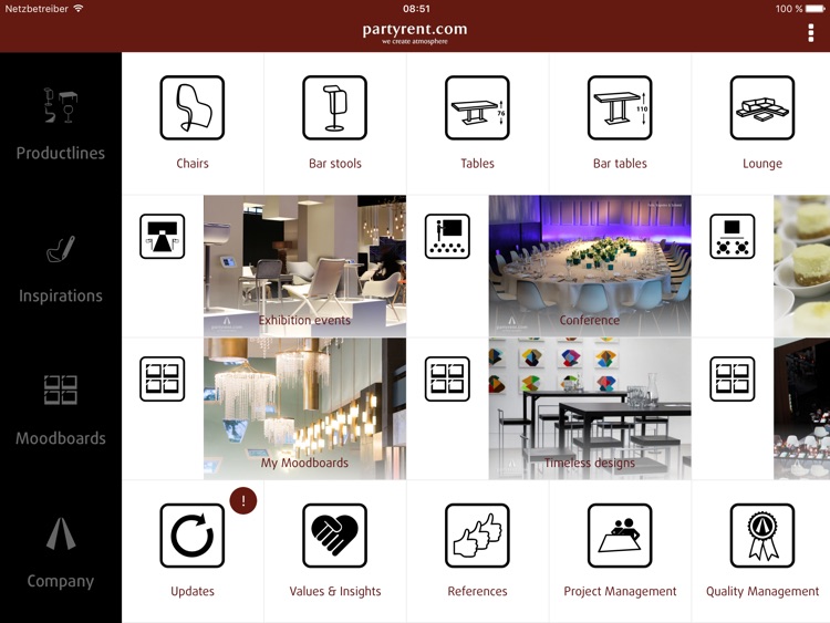 Party Rent Inspirations