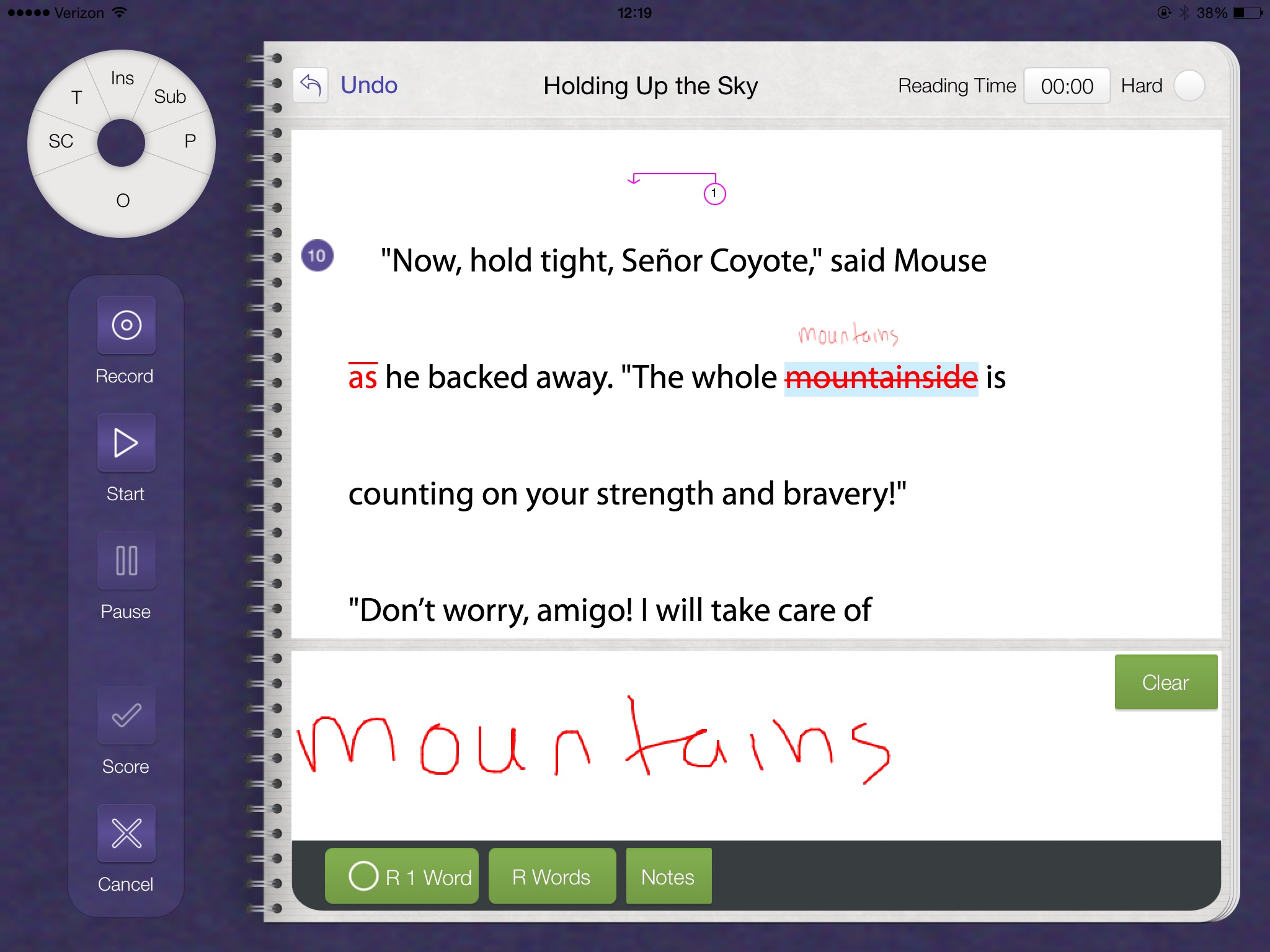 F&P LLI Reading Record Apps screenshot 3