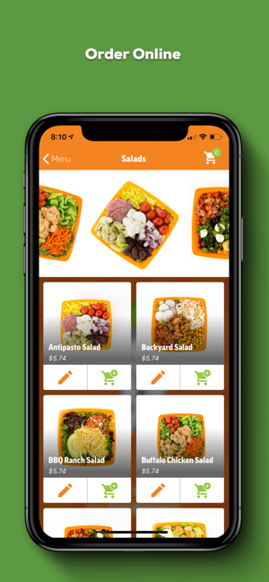 Salad and Go Ordering App(圖5)-速報App