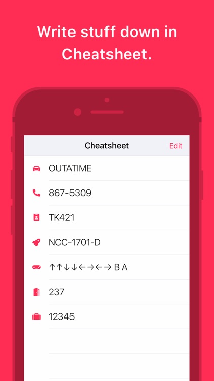 Cheatsheet Notes