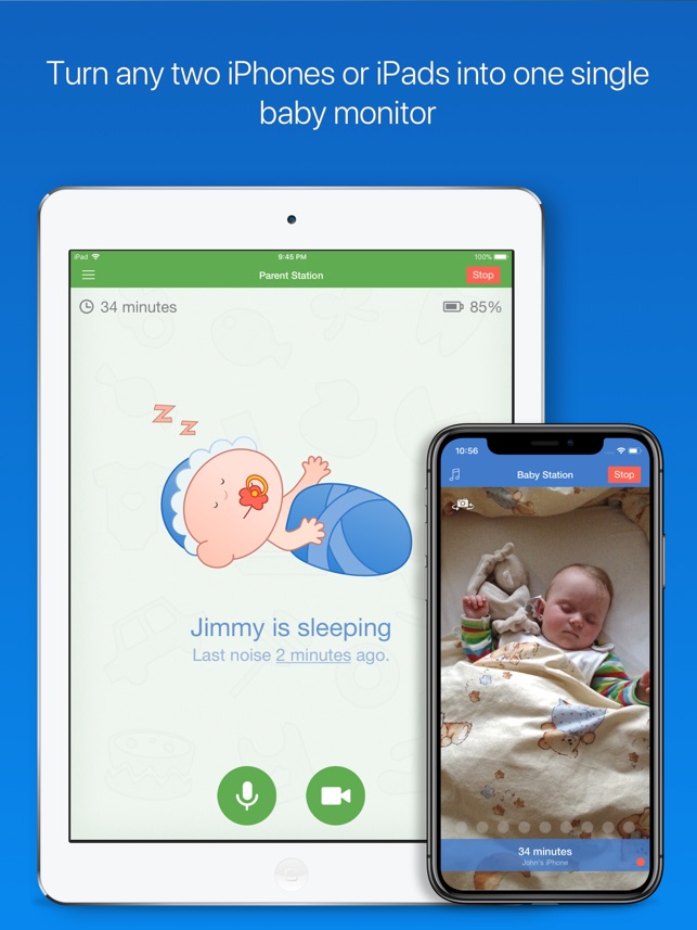turn ipad into baby monitor
