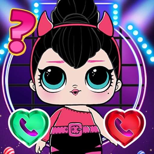 Call from Cute Dolls & Quiz icon