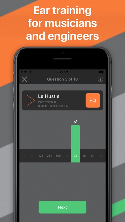 hearEQ: Ear training for EQ