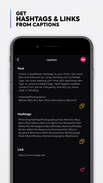 Hashtag Generator - Tage App screenshot-4