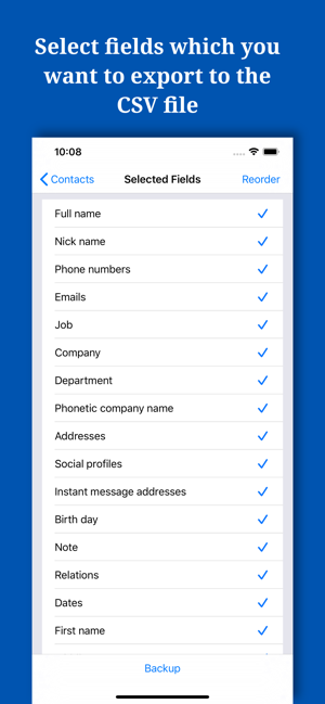 Backup And Manage Contacts(圖8)-速報App