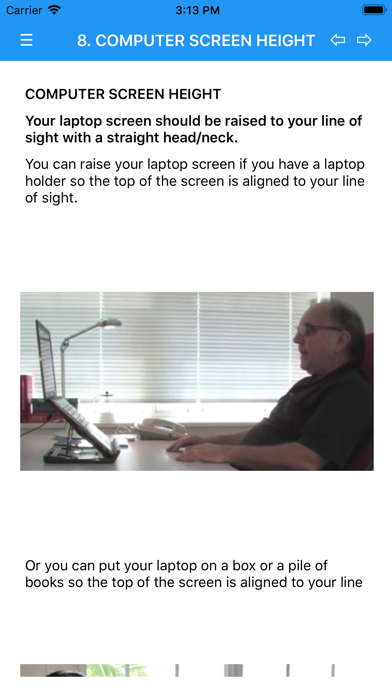 Screenshot #3 pour Home Office Ergonomics