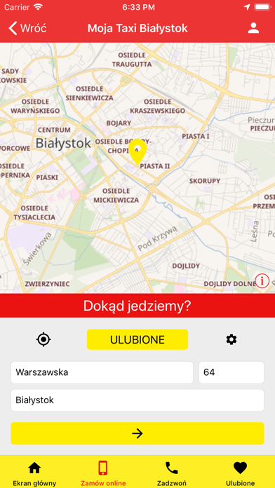 Moja Taxi Białystok screenshot 4