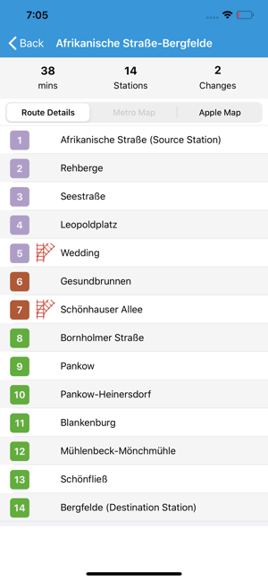 Berlin Metro - Route Planner(圖4)-速報App