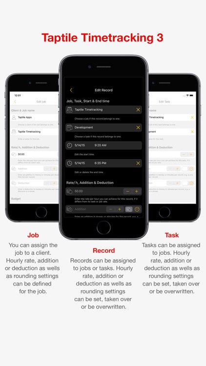 Taptile Timetracking 3