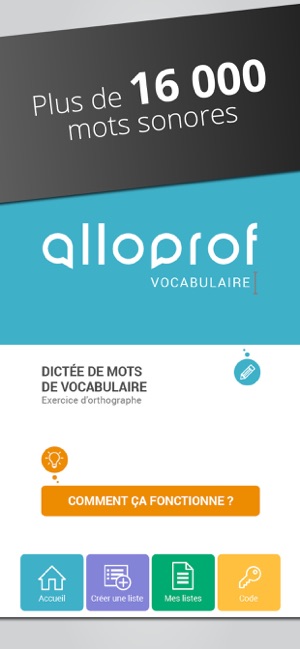 Dictée de mots Alloprof - Pro(圖1)-速報App