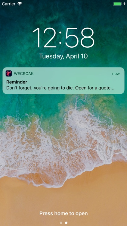 WeCroak