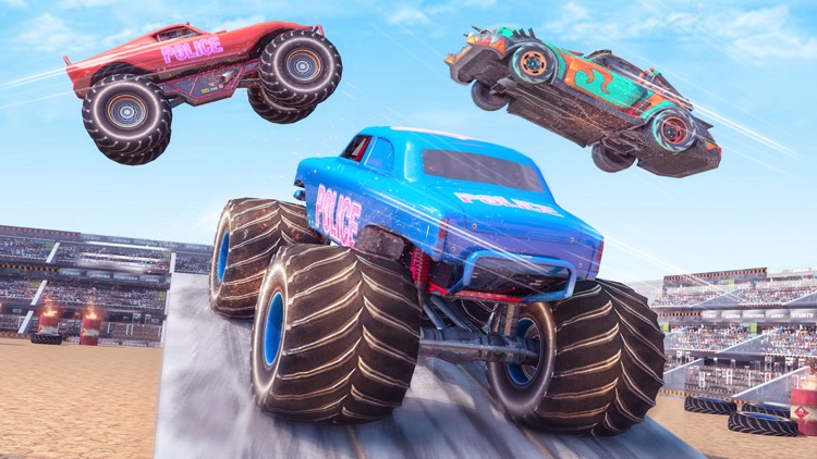 US Police Monster Truck Derby